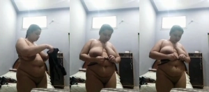 Desi BBW Girl Changing Cloths